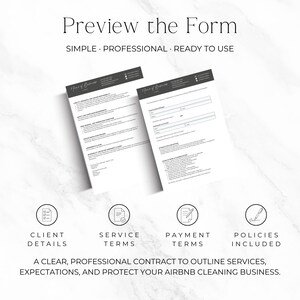 vacation rental cleaning service contract
house cleaning contract for airbnb hosts
