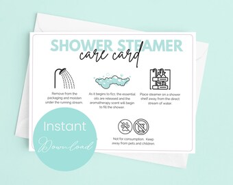 Bath Truffle Care Card for Purple Bath Truffle Instructions - Etsy