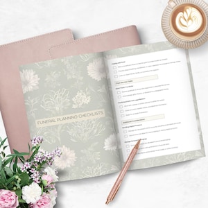 funeral preparation planner printable step by step guide
printable funeral checklist for organising service and logistics