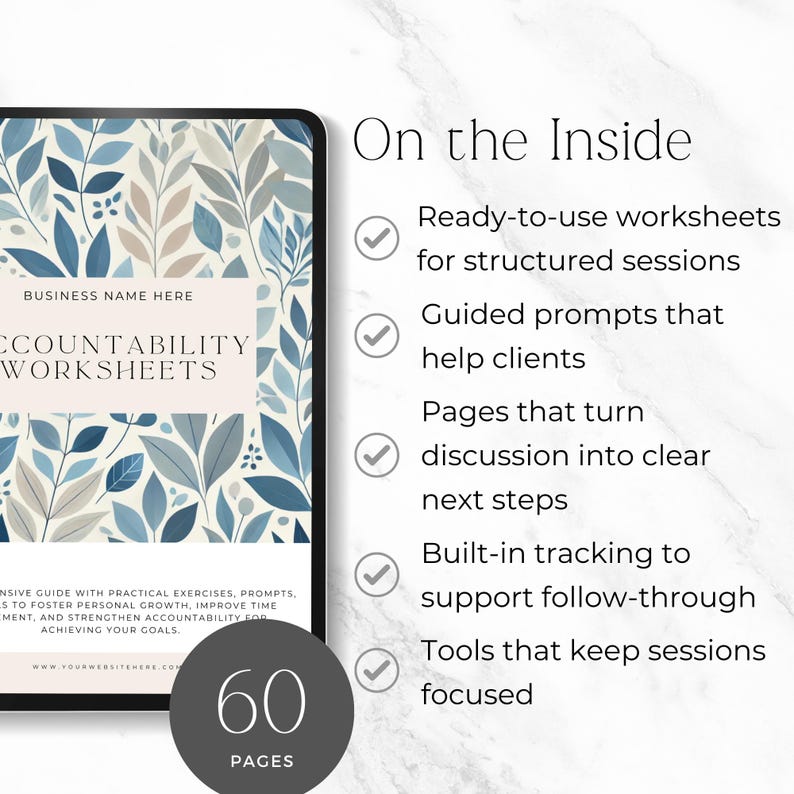 session ready coaching worksheets preview image
professional accountability tools for coaching sessions