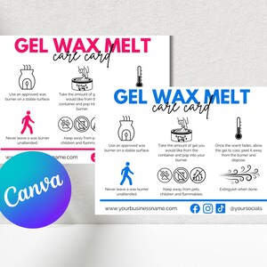 Gel wax melts AKA jelly wax melts reslly are this easy to use 😍 #gelw