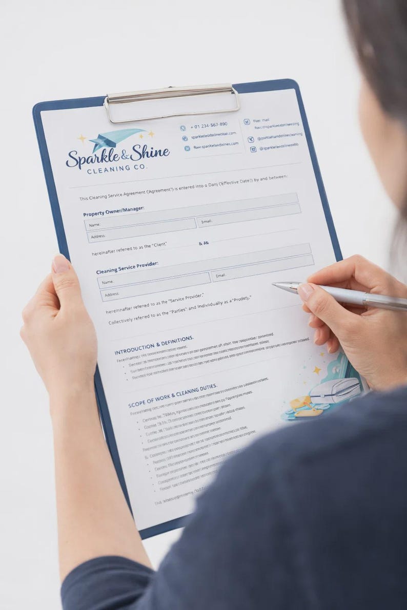 airbnb cleaning contract template editable
short term rental cleaning agreement pdf