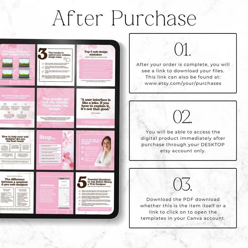 editable instagram posts for website design business tips
website designer marketing templates for small business
