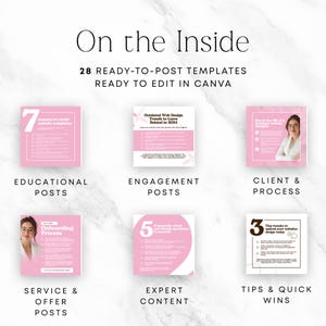canva templates for website design business content
social media templates for web design services promotion