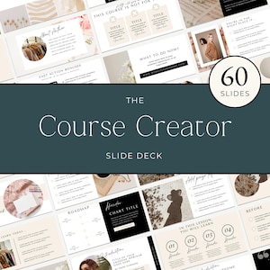 Webinar Slide Deck Canva Template for Coaches, Course Sales Presentation Slides, Online Course Launch Slides Editable P3