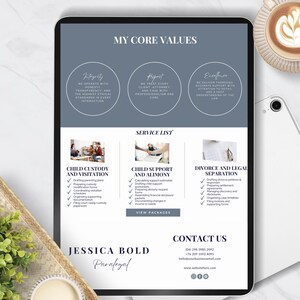 law firm assistant online portfolio template

attorney support website for legal freelancers
