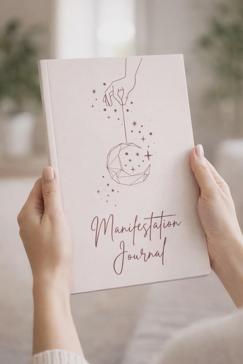 Manifestation Journal Printable PDF, Mindset Reset Planner for Overwhelmed Women, Law of ...
