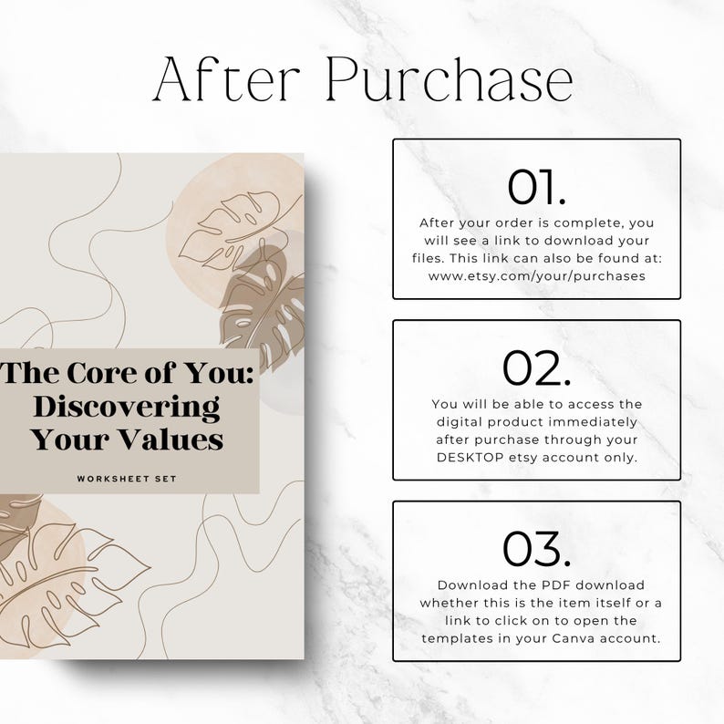 Core Values Worksheet PDF, Values Clarification Worksheet, ACT Therapy ...