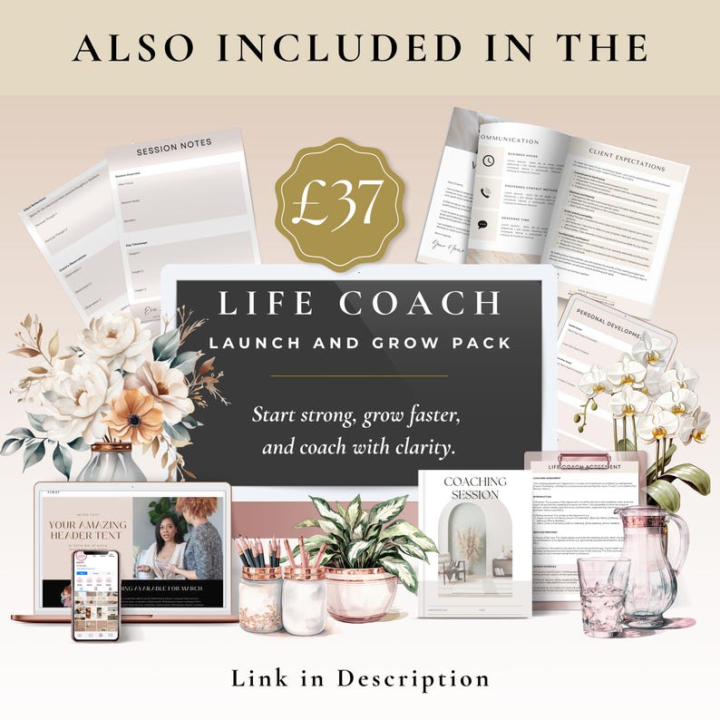 Coaching Instagram Carousel Posts, Editable Canva Templates for Social ...
