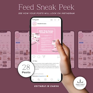 canva templates for website design business content
social media templates for web design services promotion