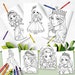 Princess Coloring Pages Printable Fairytale Colouring Pages for ...