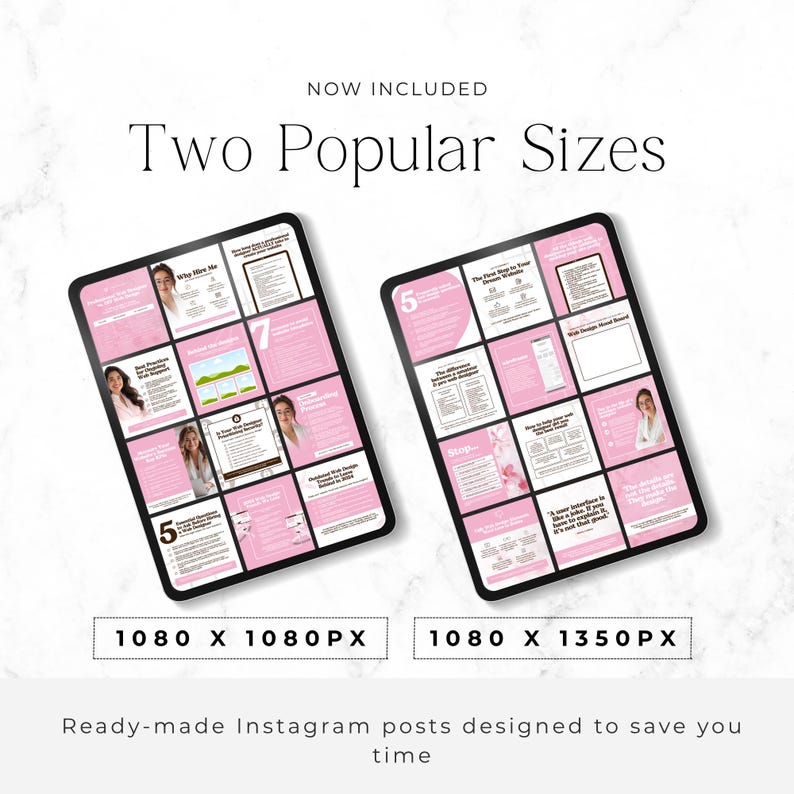 instagram templates for freelance web designer branding
web designer content templates for engagement and growth
