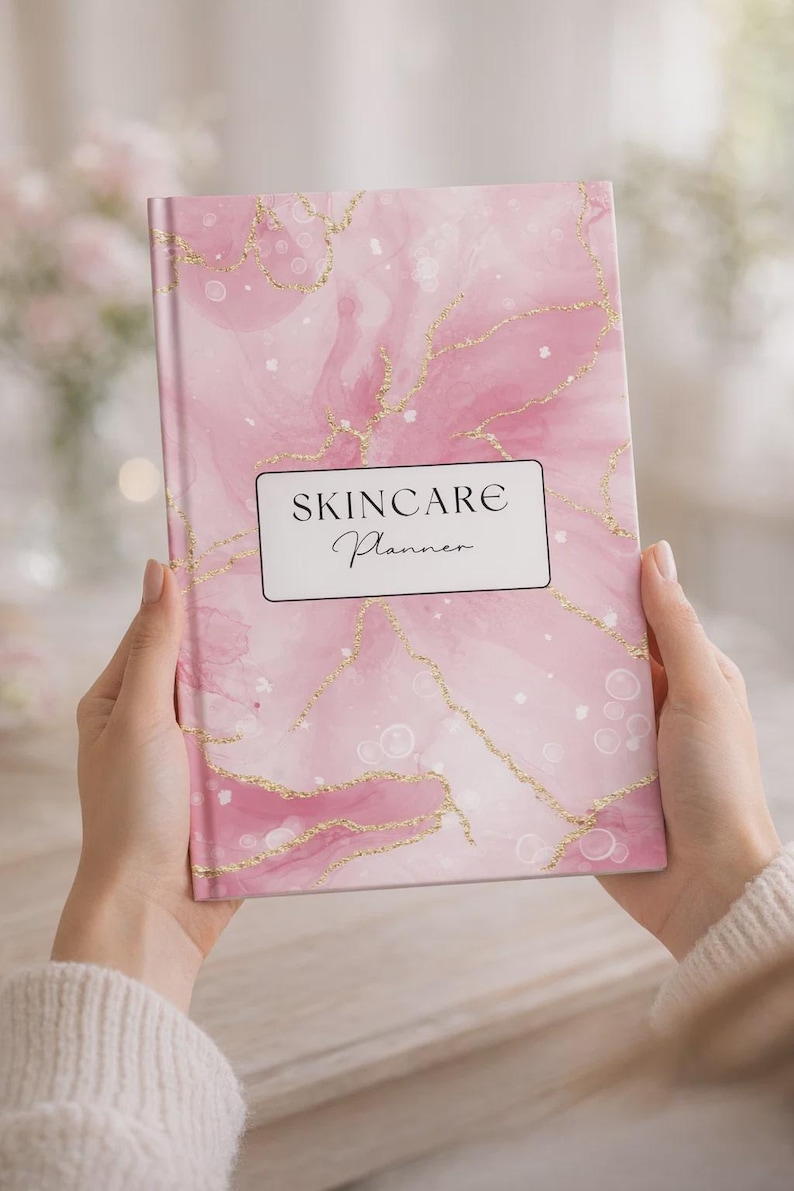 skincare planner printable PDF
skincare routine planner printable