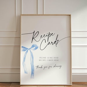 Cartes de recette signe qu'elle est en train de se marier, douche nuptiale bleu poussiéreux, signalisation imprimable poule noeud, affiche de Table de fête de mariage, BS89