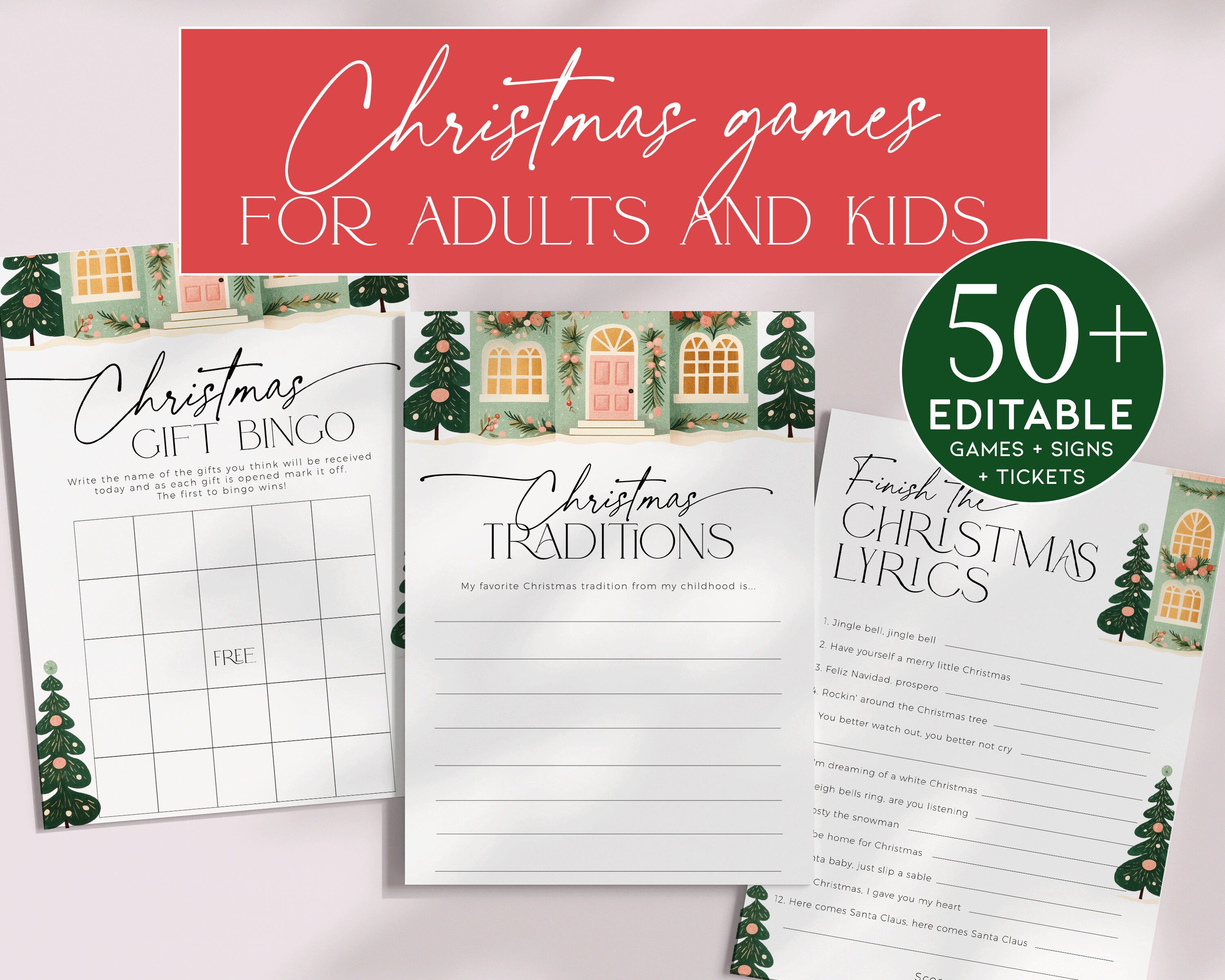 Best Office Christmas Party Games Fun Holiday Trivia Games to Etsy