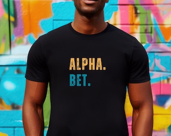 Camisa Alpha Bet, Camisa Gen Z, Camisa Gen Alpha, Camisa Slang, Regalo para él, Gif para ella, Regalo para adolescente, Camisa de moda, Camisa Pun, Envío gratis
