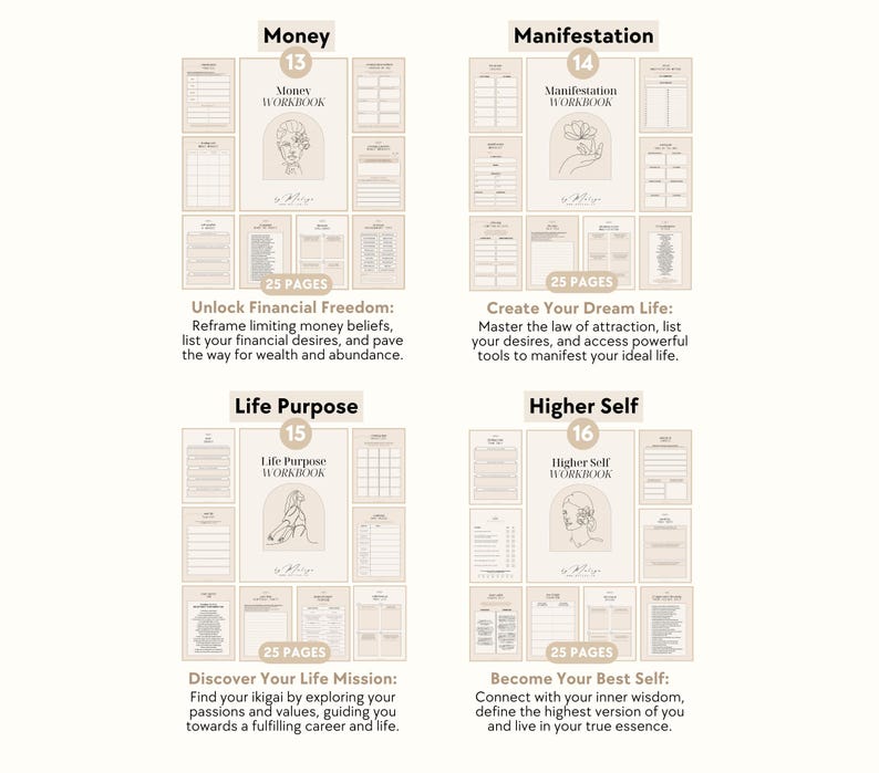Ancestral Healing Bundle | Workbooks - Generational Trauma & Curses, Breaking Cycles, Inner Child, Shadow Work, Family Trauma, Mental Health image 6