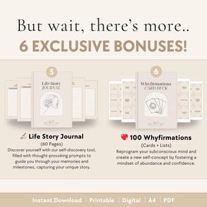 Ancestral Healing Bundle | Workbooks - Generational Trauma & Curses, Breaking Cycles, Inner Child, Shadow Work, Family Trauma, Mental Health image 10