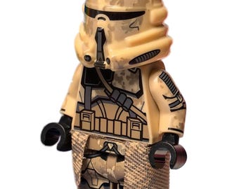 Star Wars Airborne Troopers GCC Custom Pad Printed LEGO Minifigures Using Official Parts