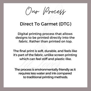 a piece of paper with the words direct to garmet dtg