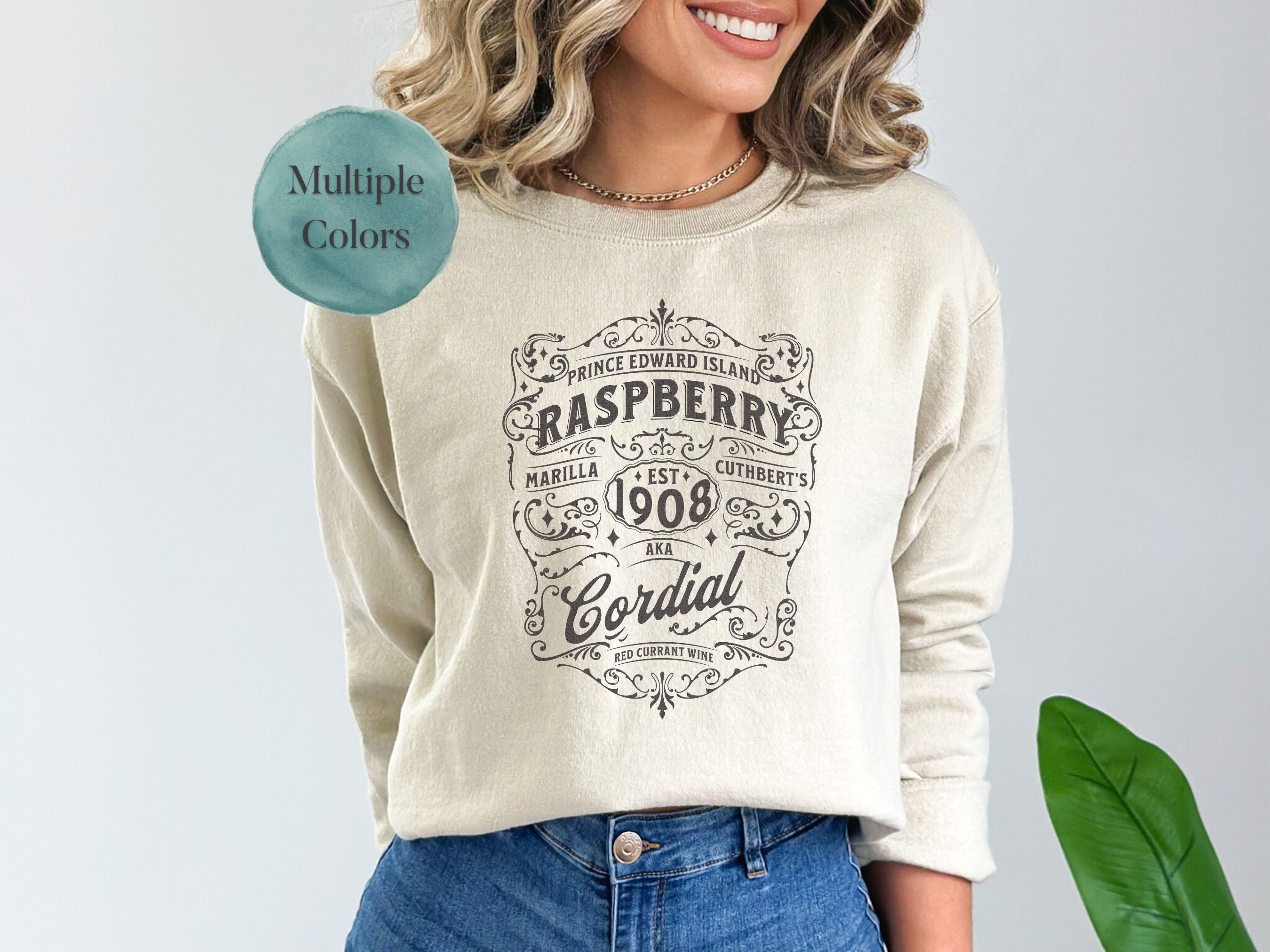 Anne of Green Gables Sweatshirt Raspberry Cordial Shirt - Etsy