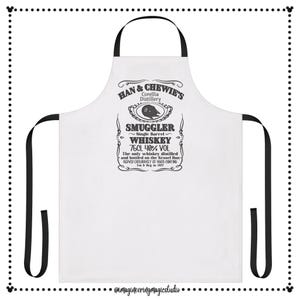 Disney Apron I Han & Chewie&#39;s Corellia Distillery Apron I Grilling Apron I Apron for Men I Star Wars Gift I Gift for Dad