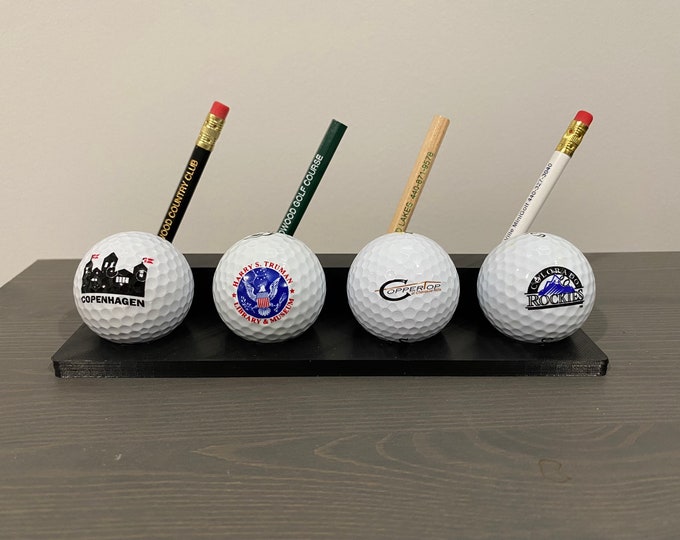 Golf Ball & Pencil Stand Display