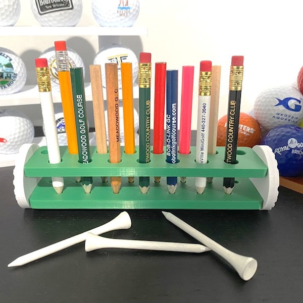 Golf Pencil Display Etsy