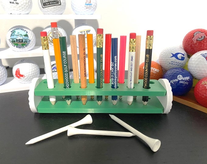 Golf Pencil Display Stand Holds 15 Golf Pencils