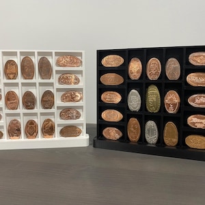 Pressed Penny Display: Holds 19 Smushed Pennies