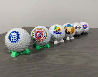 Single Desktop Golf Ball Holder
