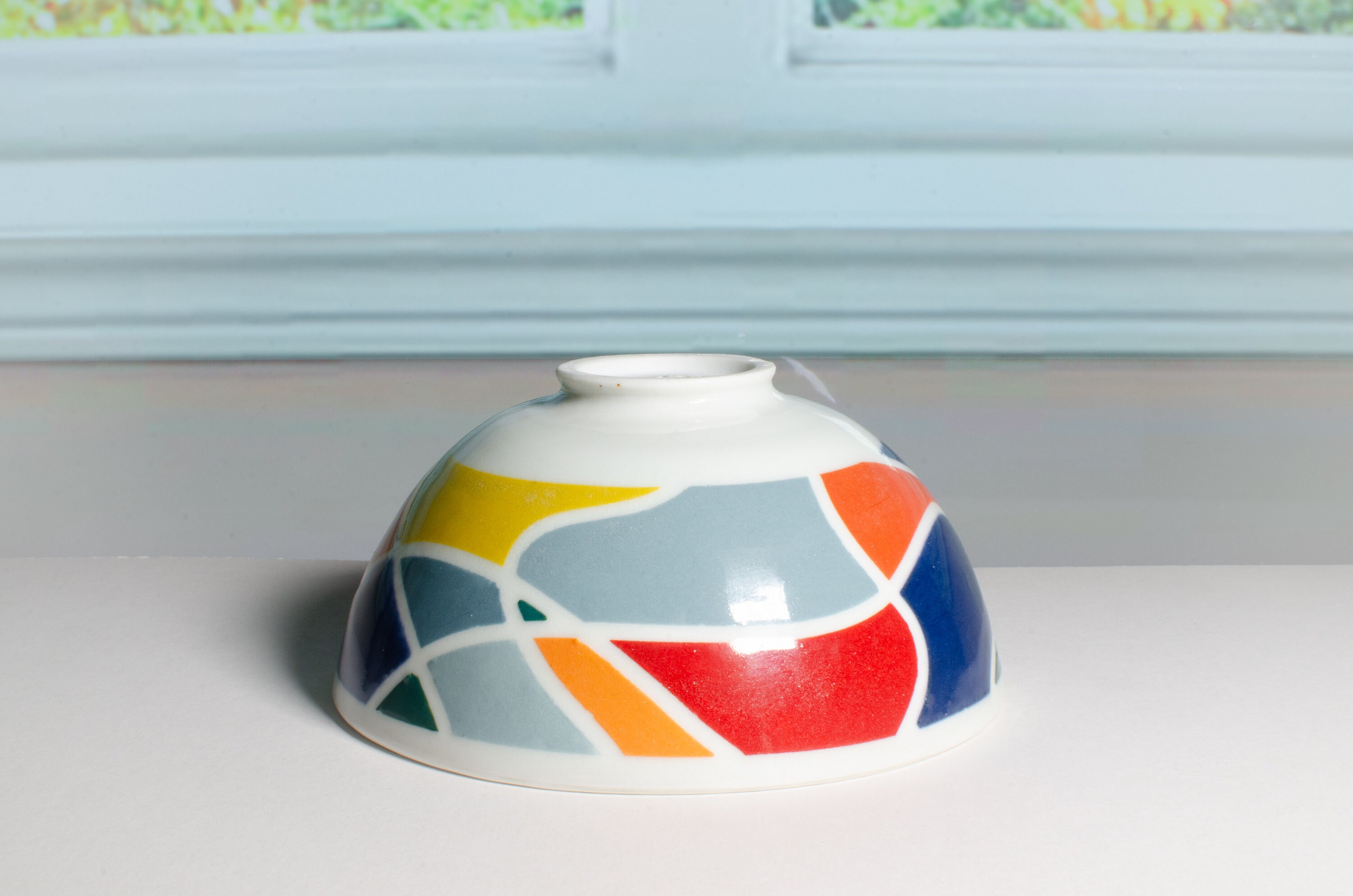 Bright & Bold Little Porcelain Bowl – Wheel-thrown Colorful Ceramic ...