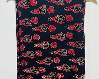Ajrakh Print 100% Soft Rayon Hand Block Printed for Sewing & Home Projects