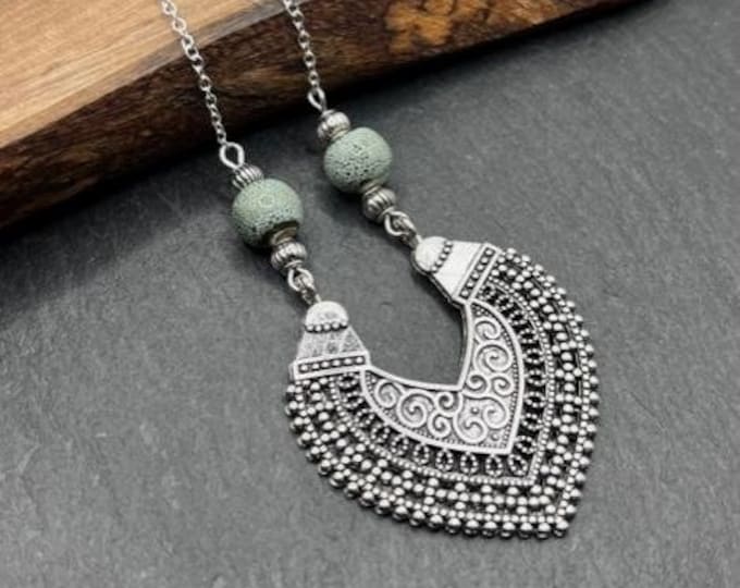 Boho multicolor handcrafted ethnic long necklace