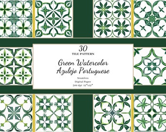 ブルーのアズレージョ ポルトガル タイル デジタル パターン