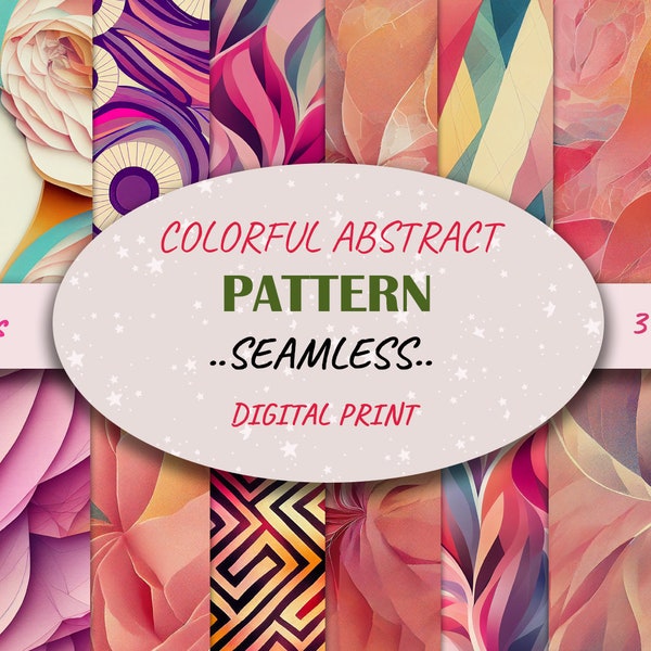 Abstract digital paper, modern digital paper, modern abstract patterns, stylish abstract backgrounds, colorful abstract scrapbook paper