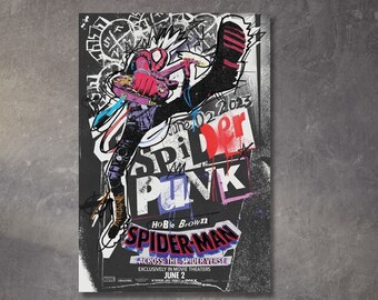 SpiderPunk  Poster for Sale by UrFavouriteShop