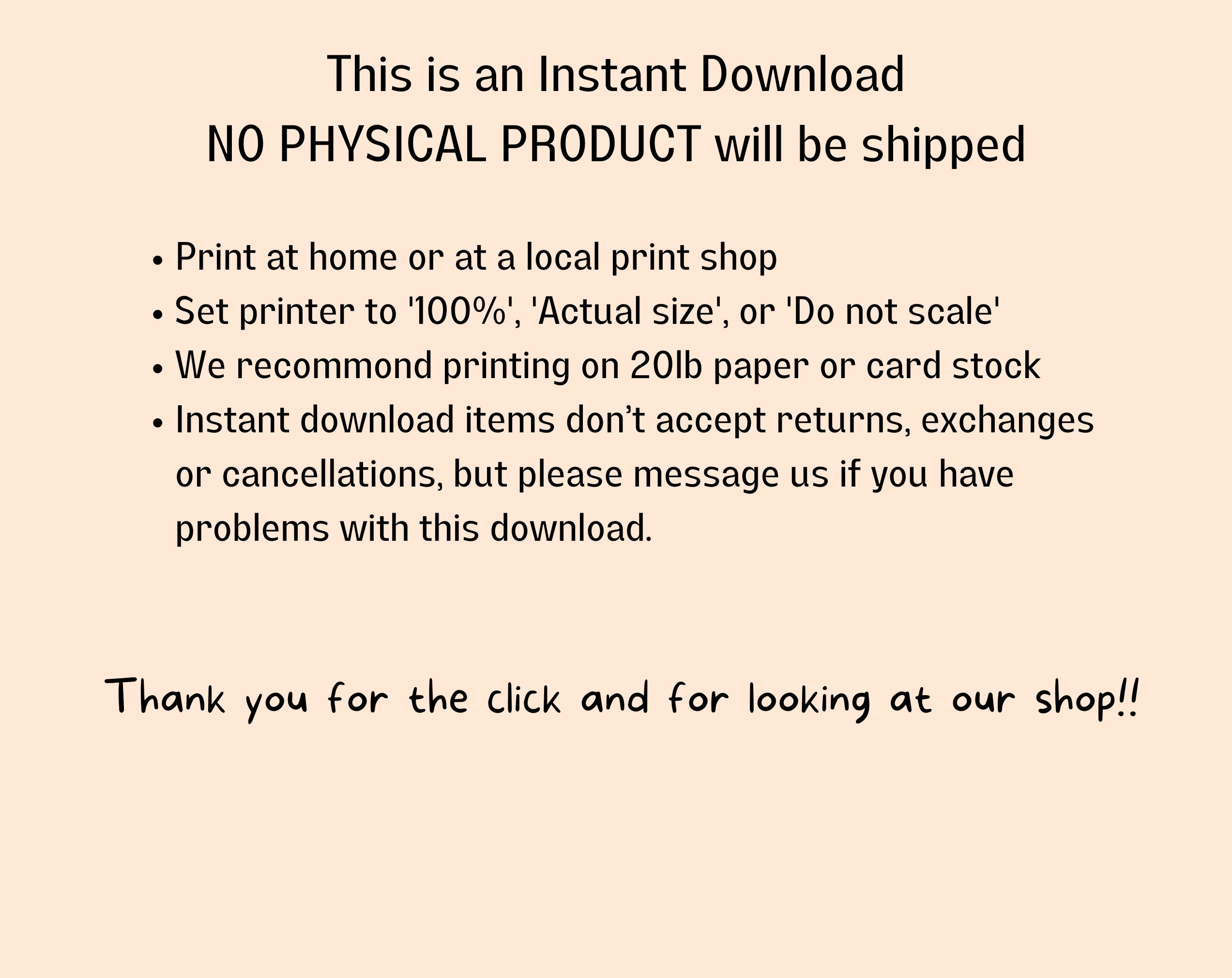 Printable Canva Template for 5x5 Cards, 5x5 Fold Card Template, DIY ...