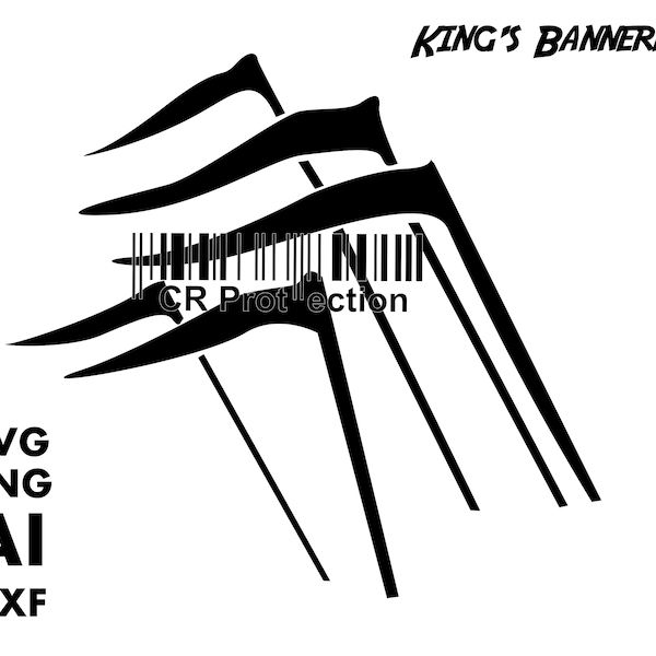 Antique Flags Medieval War Silhouette King's Bannermen svg png ai dxf CNC Laser Cut, Engraving and Printing Files for History Projects