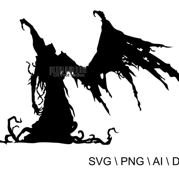 Cthulhu The Great Old One, Tentacle Horror, H.P. Lovecraft Pantheon Svg, Png, Ai, Dxf, Cricut, CNC Laser Cut, Sticker and Printing Files