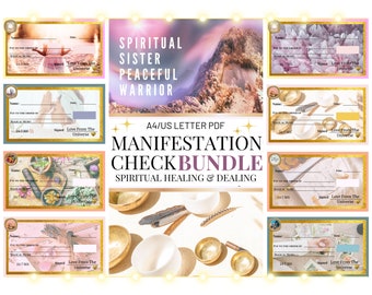 Rituale di manifestazione, controllo della visione, scheda stampabile, Legge di attrazione, PDF stampabile per il download istantaneo, guida Biglietto dei desideri per il compleanno della strega 2023