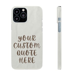 Personalisierte Handyhülle mit Wunschtext | Apple iPhone 11, 12, 13: Pro, Max, Mini | Google Pixel 5, Samsung Galaxy (Android) S20 S21 S22 Plus