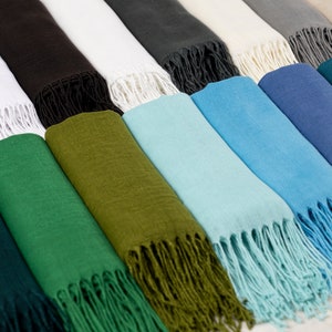 50 Pcs Wedding Gift Pashmina Bulk Gift pashmina Wedding Pashmina bulk Wedding pashmina  Shawl  Wedding Shawl  Bridal Shower Favor Personaliz