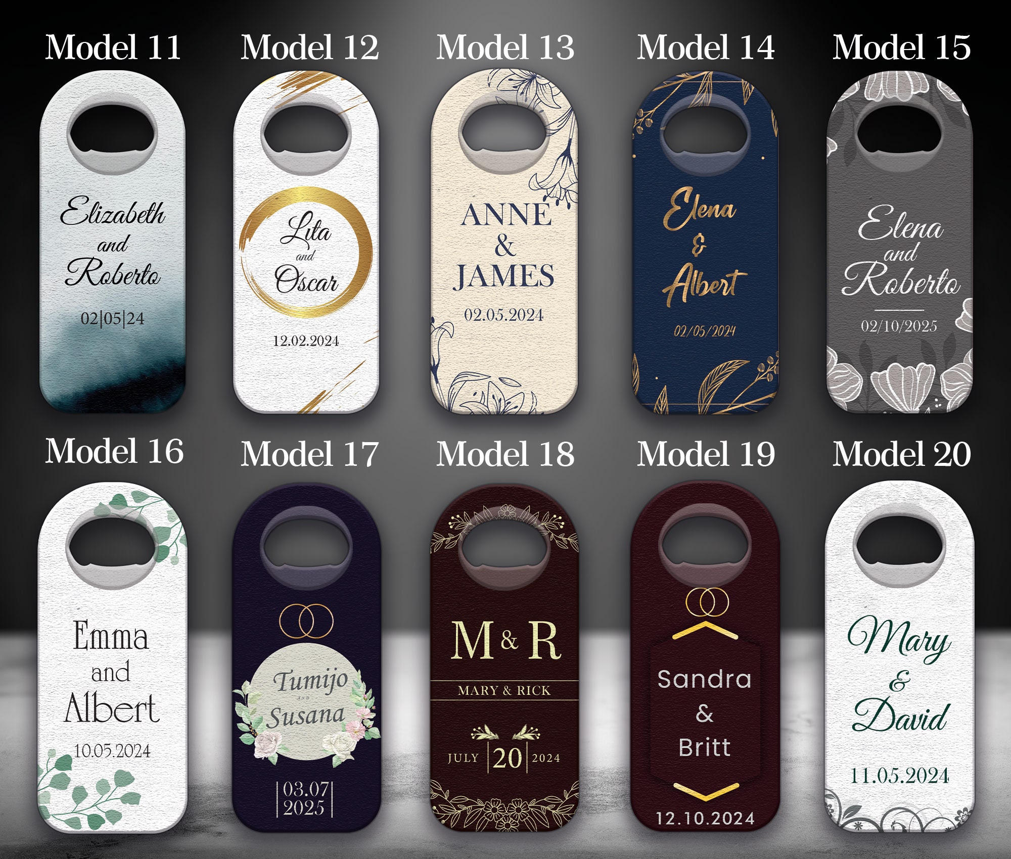 100pcs Personalized Magnet Bottle Opener Wedding Favor, Custom Engraved Bottle Opener Wedding Souvenir, Magnet Bottle Opener in Bulk Wedding