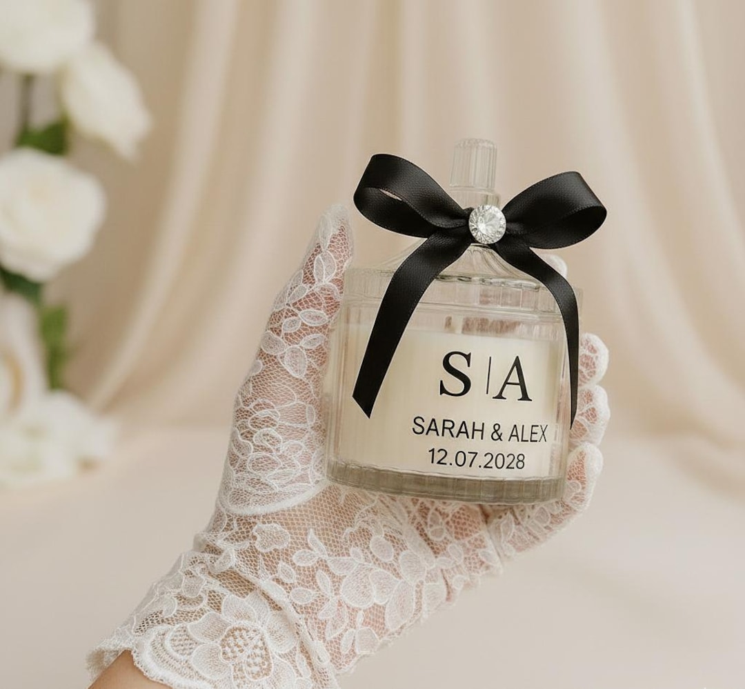 Wedding Favor Custom Candles, Bridal Shower Party Favors, Bulk Candle ...
