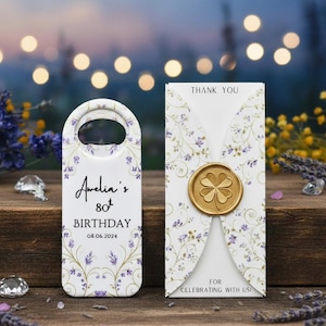 Personalisierbare Hochzeitsbevorzugung mit Wachssiegeln und Kraft Box, personalisiertes Hochzeitsgeschenk, magnetischer Flaschenöffner, benutzerdefinierter Kapselöffner