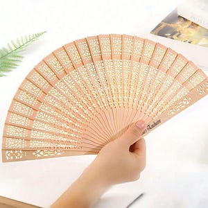 Personalized Wedding Fan Favors/Wedding Folding Fans/Wedding Ceremony Fans/Rustic Favor Hand Fan/Ceremony Favor for Guest/Custom Party Fans