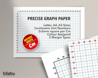 Printable Metric Graph Paper | A4, A3, US Letter (PDF Download)