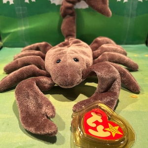 Vintage Stinger the Scorpion Plush Toy - 1997