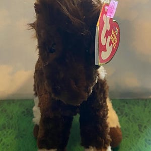 Vintage Ty Beanie Baby: Thunderbolt the Horse
